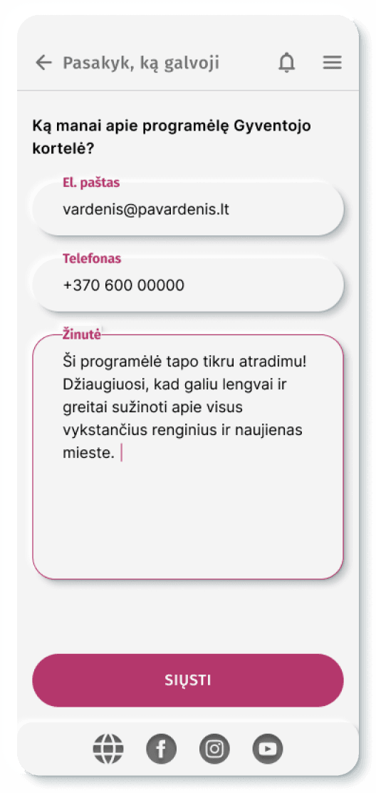 Atsiliepimai